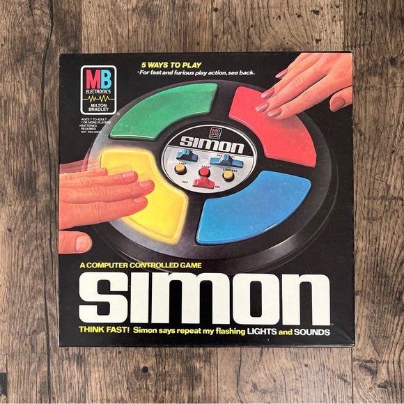 Milton Bradley | Games | Milton Bradley Original Simon Game In Box With ...